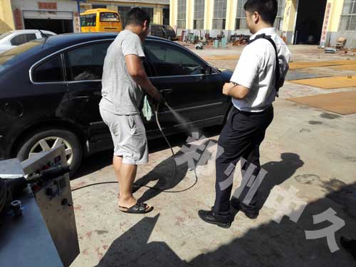 蒸汽洗車案例